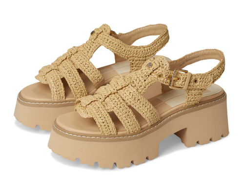 Latice Sandal - Light Natural Knit